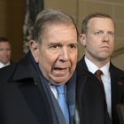 Fotografía del 6 de enero de 2025 del opositor venezolano Edmundo González Urrutia durante su visita a Washington, Estados Unidos.