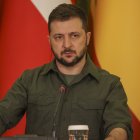 El presidente de Ucrania, Volodímir Zelenski.