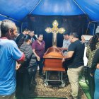 El cuerpo del alcalde llegó la madrugada de este domingo a su natal Arenillas.