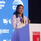 Blanca Sacancela, candidata por CREO.