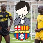 Felipe Caicedo y Segundo Castillo en plena pretemporada.