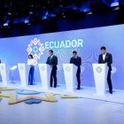El último debate presidencial en primera vuelta se desarrolló una semana antes de las elecciones.