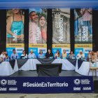 Una sesión extraordinaria itinerante del Concejo Cantonal de Guayaquil se desarrolló en el sector Cristo del Consuelo, este viernes 17 de enero.