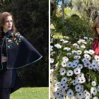 Alexandra diseña pañuelos con motivos de la conquista española