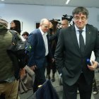 El presidente de Junts, Carles Puigdemont, ha anunciado este viernes que suspende toda negociación con el PSOE.
