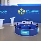 El debate presidencial se realizará en dos horarios con diferentes grupos.