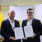 Protocolo. La firrma del acuerdo se dio en la ciudad de Quito.