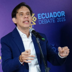 Pedro Granja, candidato del Partido Socialista Ecuatoriano, dijo que hay que hablar por ejemplo de la crisis eléctrica.