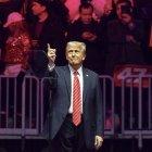 El presidente electo de EE.UU., Donald Trump, durante un mitin en Washington, el 19 de enero de 2025.