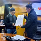 Personaje. Damián Duchi salvó la vida de dos hermanas que quedaron atrapadas en el río Yanuncay.