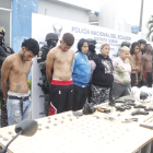 Detenidos tras operativo en cerro Las Cabras.