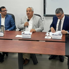 Marcos Zambrano, rector de la ULEAM, destacó la organización de un debate público.