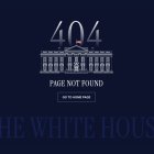 La página oficial de la Casa Blanca en español muestra un error al ingresar.