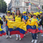 Comunidad ecuatoriana en Madrid.