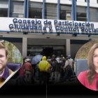 Señalamiento. Los consejeros Yadira Saltos y Augusto Verduga fueron denunciados penalmente por el Observatorio Control Ciudadano.