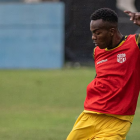 Jhonny Quiñonez se sumó a la pretemporada de Barcelona en Manta