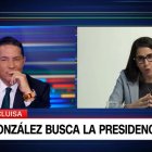 La candidata presidencial de Ecuador por el movimiento Revolución Ciudadana, Luisa González, participó en una entrevista con la cadena estadounidense CNN.