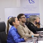 El consejero del CPCCS, Augusto Verduga, en sesión del Pleno.