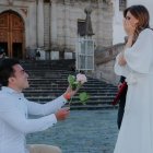 ""El Champ" le pidió matrimonio a su novia en junio de 2024.