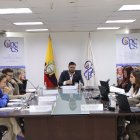 Sesión. El Pleno del Consejo de Participación Ciudadana sesionó el 22 de enero y adoptó medidas en relación a la Superintendencia de Bancos.