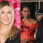 Jennifer Aniston, Michelle y Barack Obama