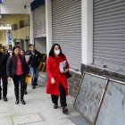 Un equipo de la Fiscalía General ingresa al edificio del Consejo de Participación Ciudadana en dónde al momento se realiza un allanamiento en coordinación con la Policía Nacional.