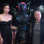 Rudy junto a su mamá, Cristina Castro.