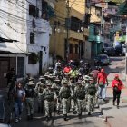 Caracas. Integrantes de la FANB en una serie de ejercicios militares.