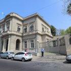 Buenos Aires. Vista del edificio principal del hospital Laura Bonaparte.
