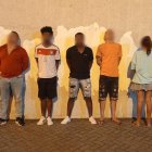 Los extorsionadores fueron capturados por la Policía Nacional.