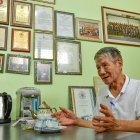 Zhu Fuming, presidente de la Asociación 10 de Octubre de la Colonia China de Ecuador.