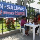 En Anconcito se han instalado lugares para la recolección de firmas en rechazo a la nueva prisión.