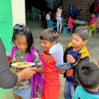 ONG. Dame tu mano lleva alimento a sectors vulnerables del país.