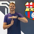 Javier Burrai exBarcelona, ahora arquero de Talleres.