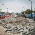 La parada es retirada de la avenida Las Américas.