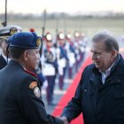 El líder opositor venezolano, Edmundo González Urrutia, arribó a Ecuador la tarde de este lunes 27 de enero.