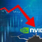Nvidia, líder en chips para IA, sufrió una caída histórica en la bolsa.