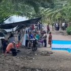 Denuncia. El ingreso al sector de Quebrada de Arena, cuyo propietarios reciben nuevas amenazas de muerte.