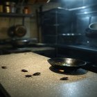 Ilustración Referencial. Las cucarachas paseaban libremente por la cocina.