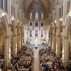 Arte. El trabajo del escultor italiano Soro Lenti se observa en los detalles internos de la catedral.