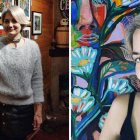 La artista guayaquileña Magiie Camps