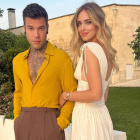 El artista Fedez junto a su expareja Chiara Ferragni en 2022.