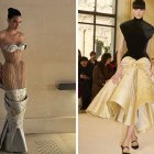 Diseños de Daniel Roseberry en Paris Fashion Week