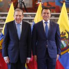 Edmundo González y Daniel Noboa se reunieron el pasado 27 de enero de 2025.