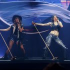 Las artistas llegaron con su concierto a la capital