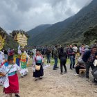 Festival. Los colonos realizaron por primera vez la ceremonia religiosa para la Virgen de Las Carmelas. El evento atrajo a varios turistas.