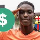Allen Obando de 18 años fue vendido por Barcelona SC.