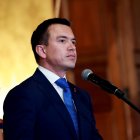 El presidente candidato Daniel Noboa estará en campaña hasta el 3 de febrero.