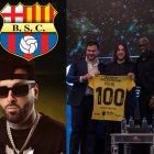 Noche Amarilla con Nicky Jam, Carles Puyol y Felipe Caicedo.