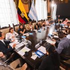 Concejo. Los ediles durante una reciente sesión.